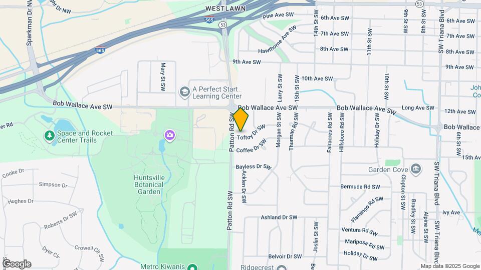 4210 Toftoy Dr SW Map and Location Details