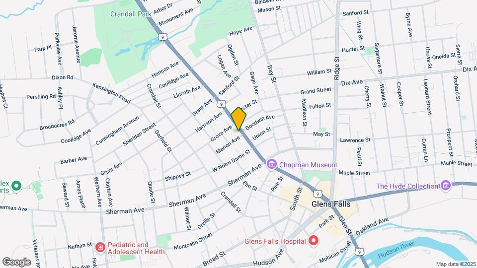 434 Glen St Mapa y Detalles de la Ubicación