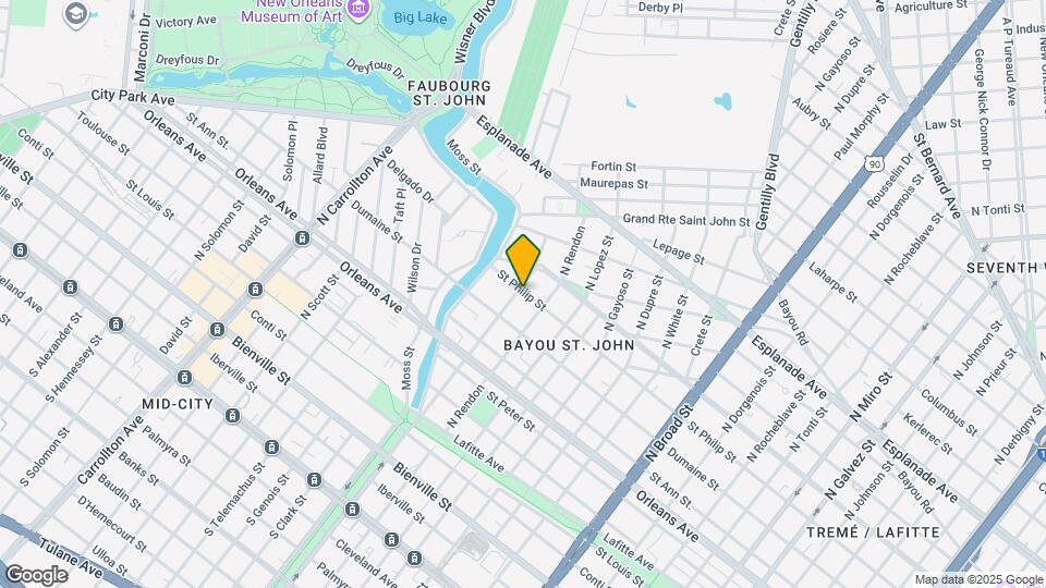 3232 St Philip St Map and Location Details