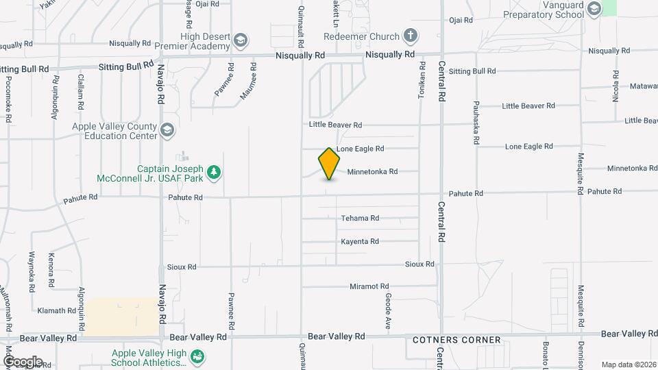 22174 Pahute Rd Map and Location Details