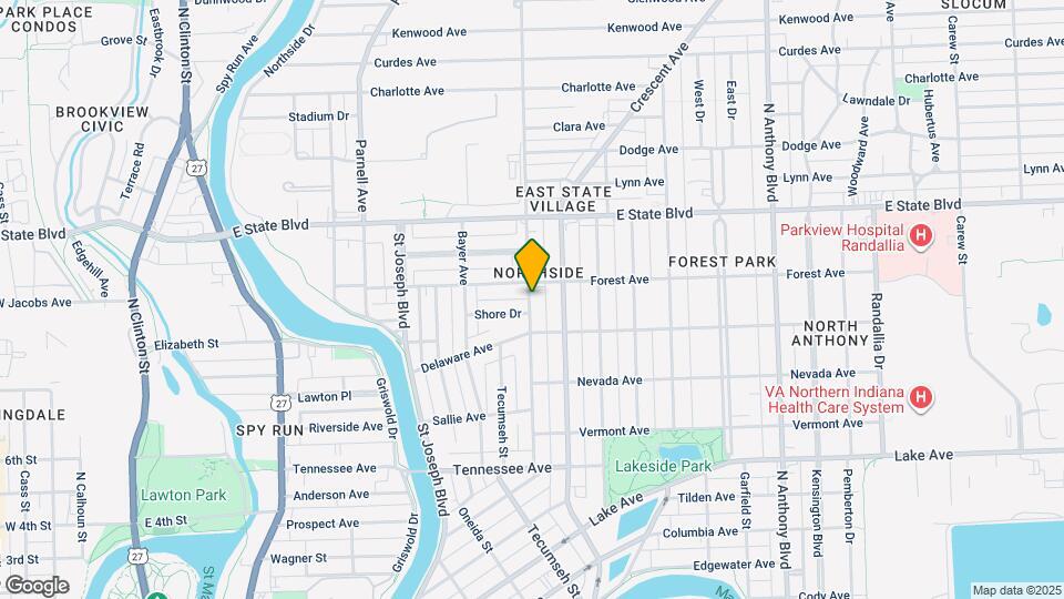 2010 Kentucky Ave Map and Location Details