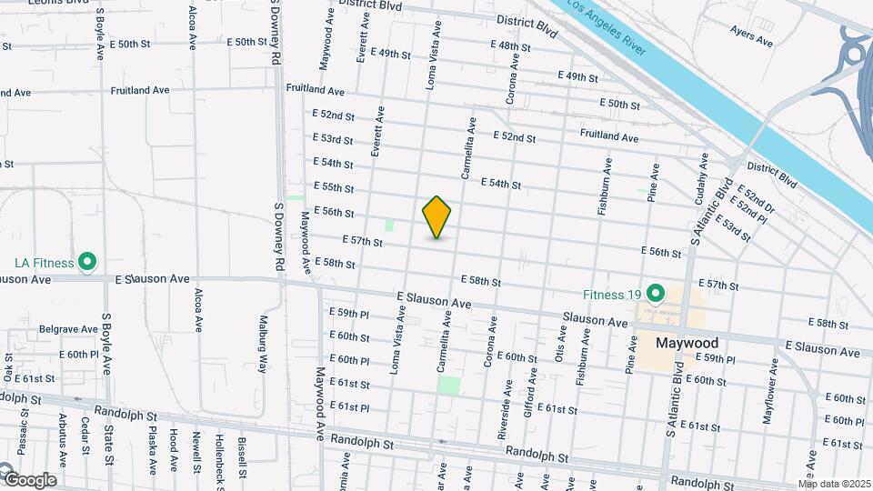 3733 E 57th St Map and Location Details
