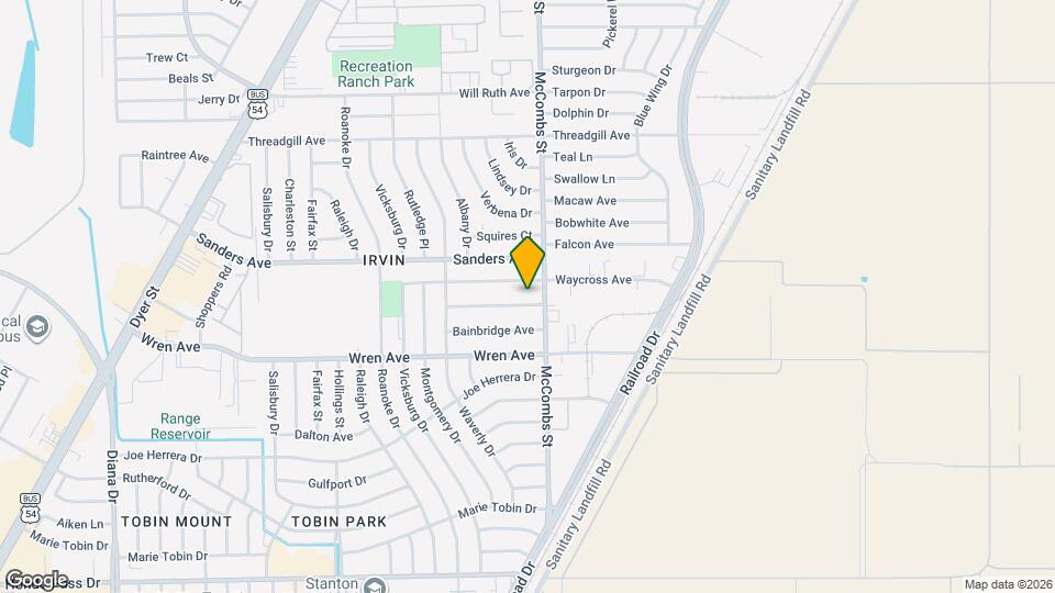 5731 Middlesboro Ave Map and Location Details