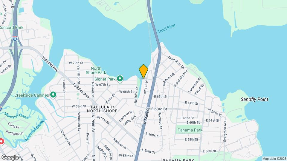 7656 Laura St N Map and Location Details