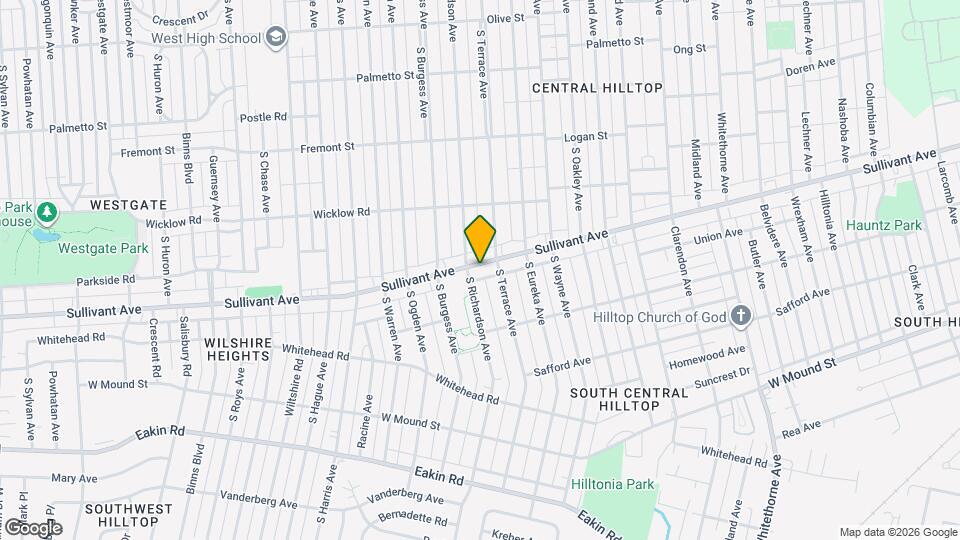 2545 Sullivant Ave Map and Location Details