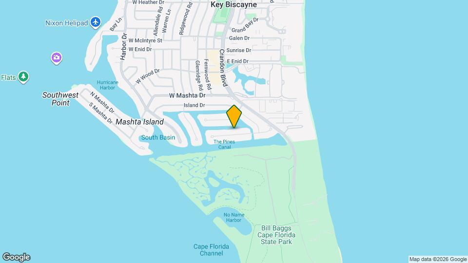 141 Cape Florida Dr Map and Location Details