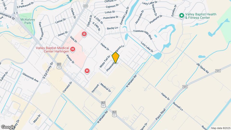 2017 Treasure Oaks Dr Map and Location Details