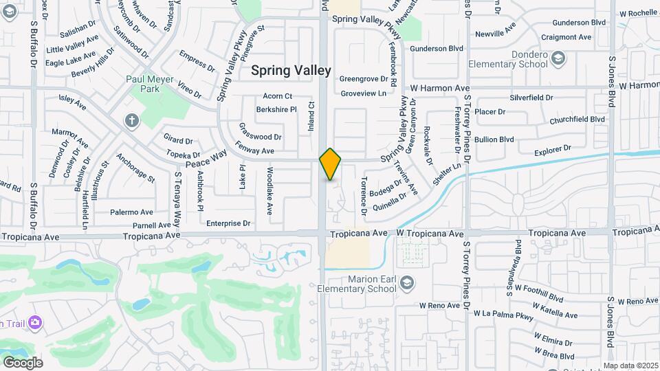 4747 Nara Vista Way, Unit 202 Map and Location Details