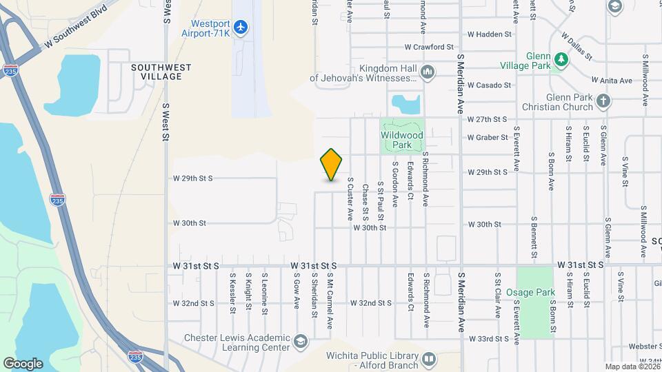 3202 W Sunnybrook St Map and Location Details