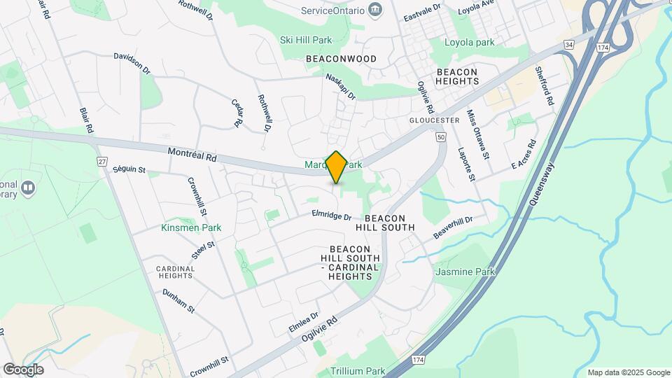 909 Elmsmere Rd Map and Location Details