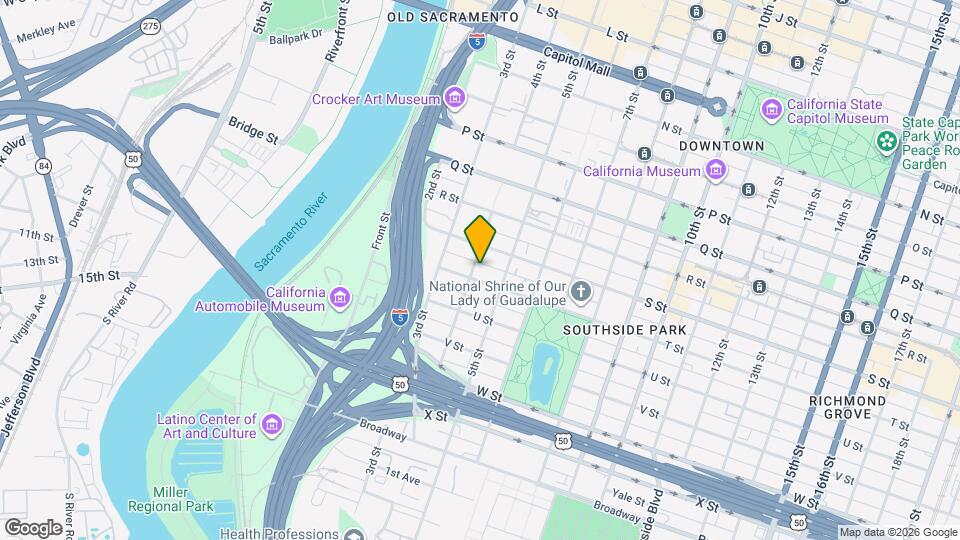 1919 4th St, Unit Downtown Treehouse Map and Location Details