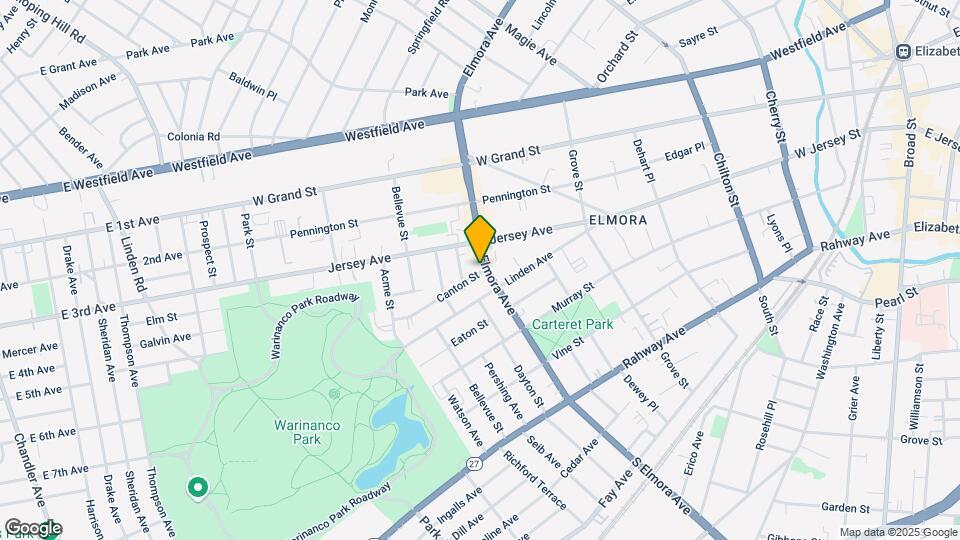 116 Elmora Ave Mapa y Detalles de la Ubicación