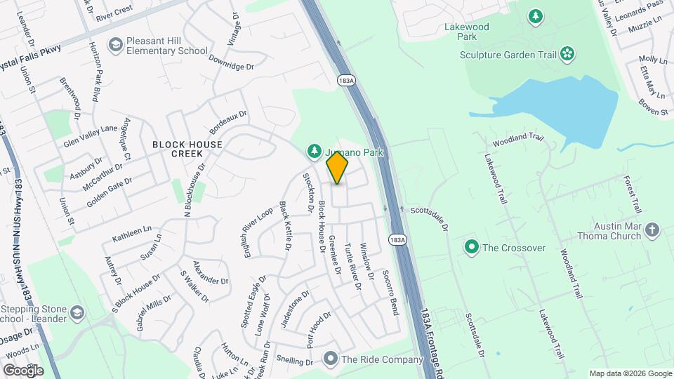 1307 Dillon Lake Bend Map and Location Details