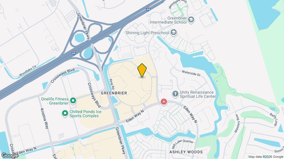 Greenbrier Senior Apartments Map and Location Details