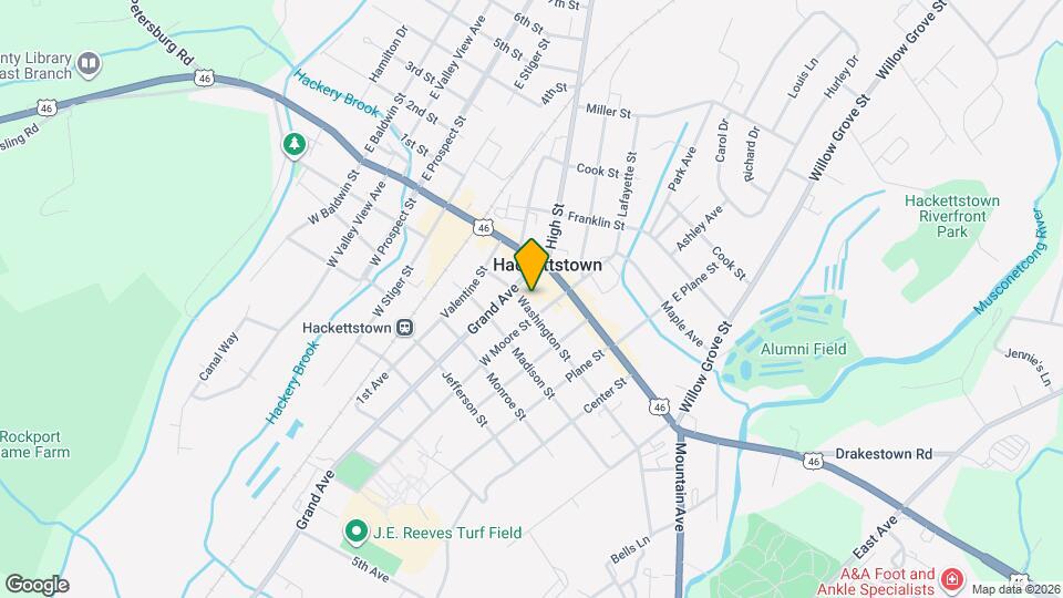 211 Washington St Map and Location Details