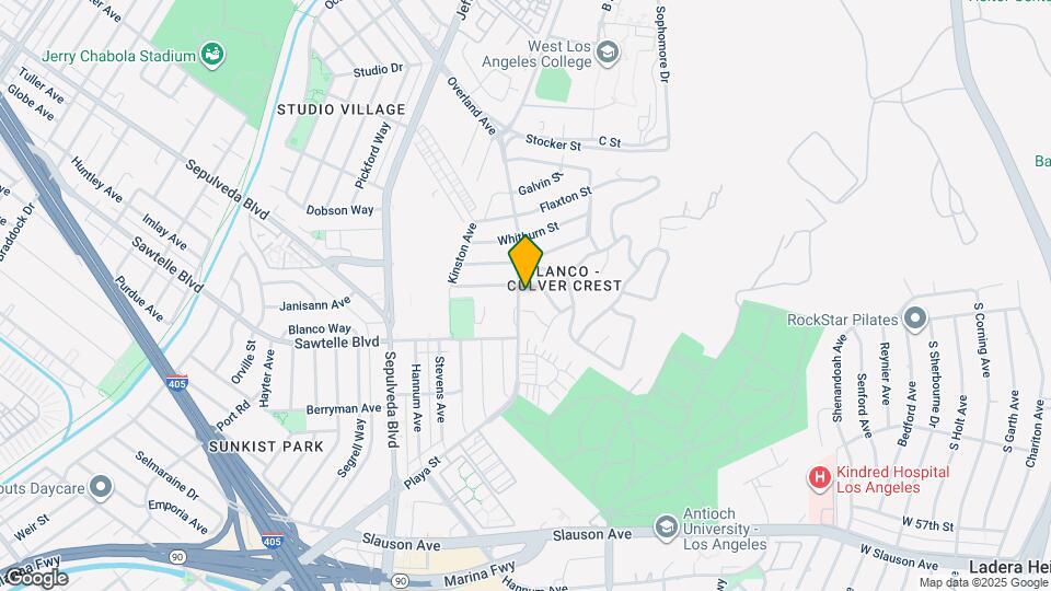 Stever Court-3 bed 2 bath in Culver City c Map and Location Details
