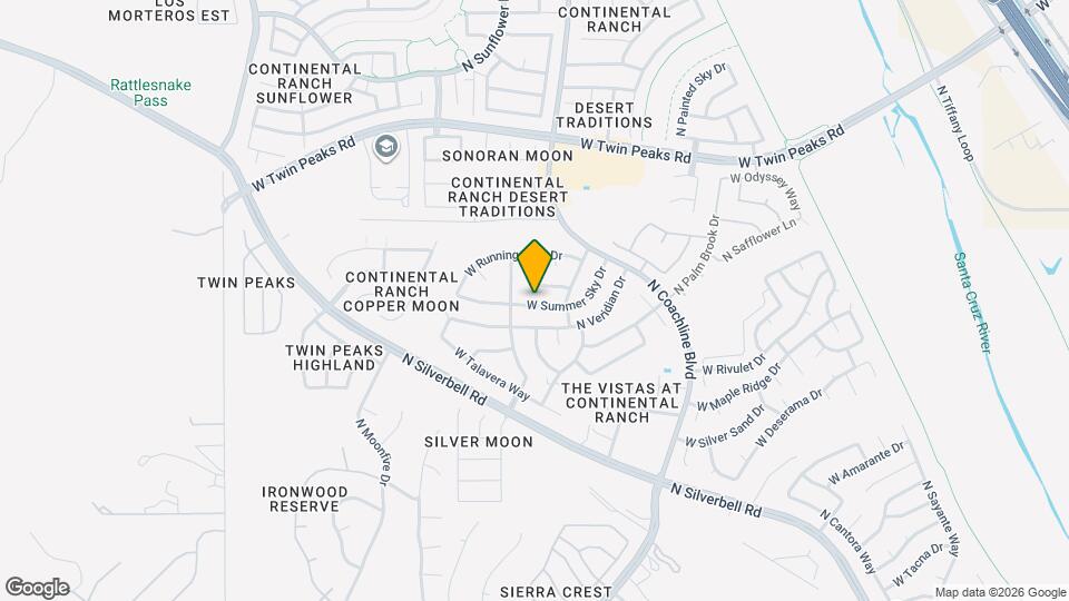 7640 W Summer Sky Dr Map and Location Details