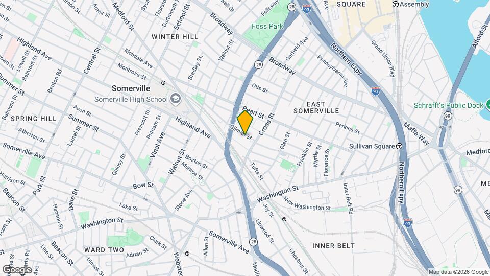 20 Gilman St, Unit Unit 1 Map and Location Details