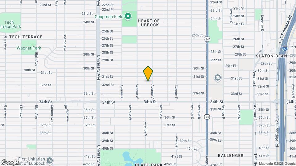 2206 32nd St Map and Location Details