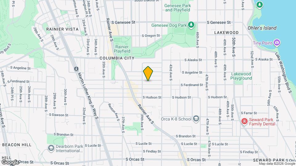 3915 S Edmunds St, Unit Studio 3 Map and Location Details