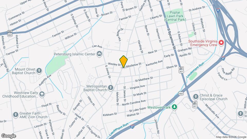 712 Halifax St Map and Location Details