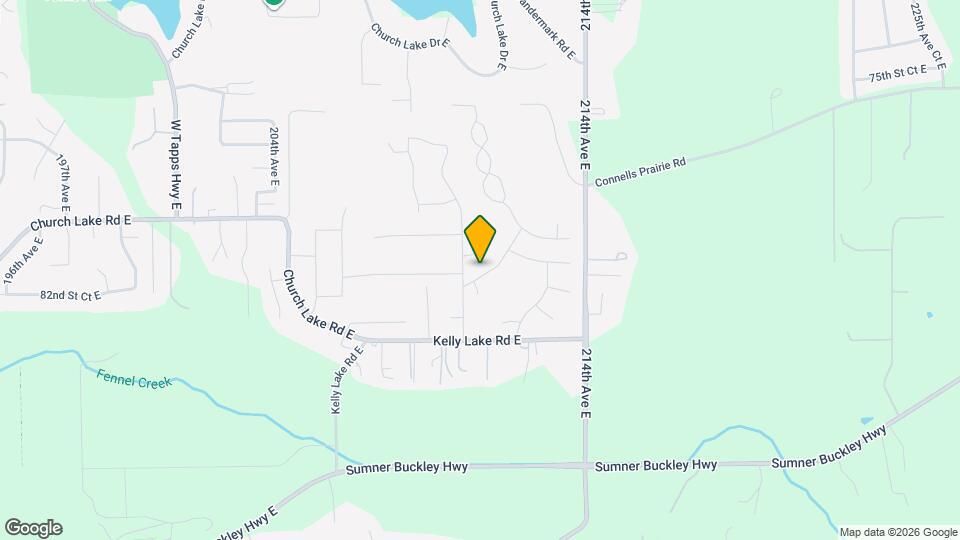 21006 Springhaven Way E Map and Location Details