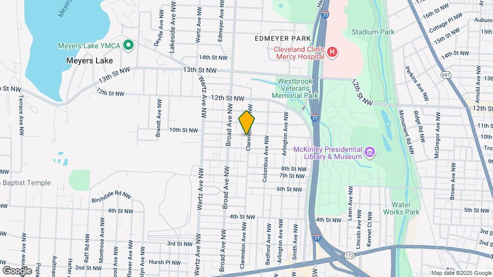 919 Clarendon Ave NW Map and Location Details