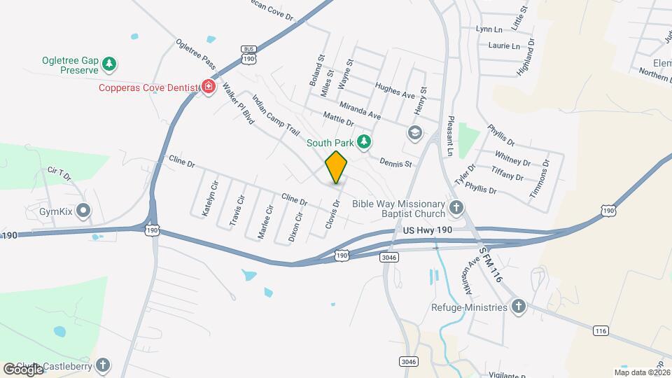 1438 Walker Pl Blvd Map and Location Details