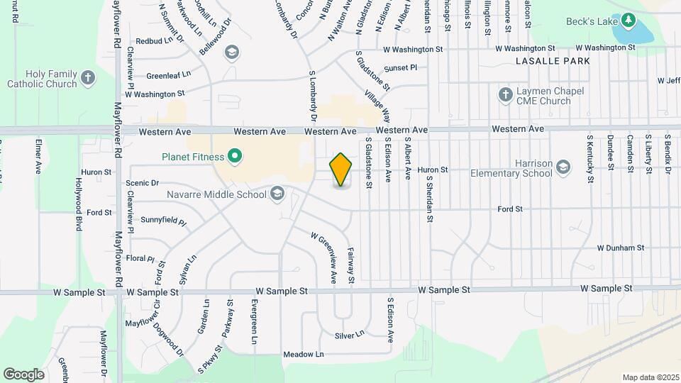 4434 Huron Cir Map and Location Details