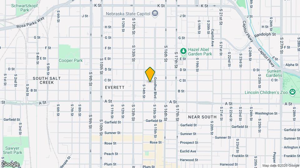1427 C St Mapa y Detalles de la Ubicación