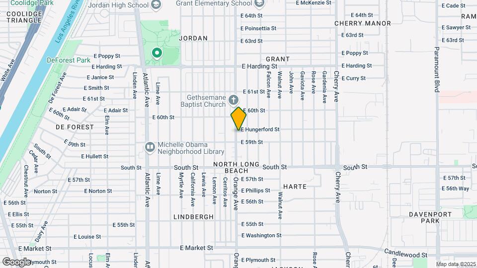 5914 Orange Ave Map and Location Details