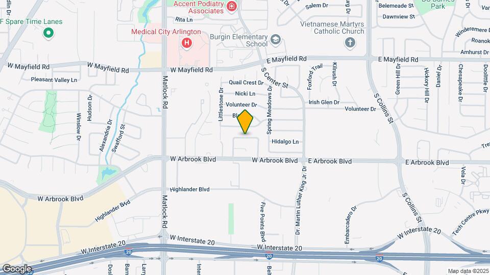 2341 Springpark Dr Map and Location Details