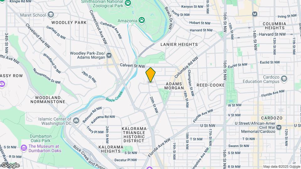 2413 20Th ST NW Mapa y Detalles de la Ubicación