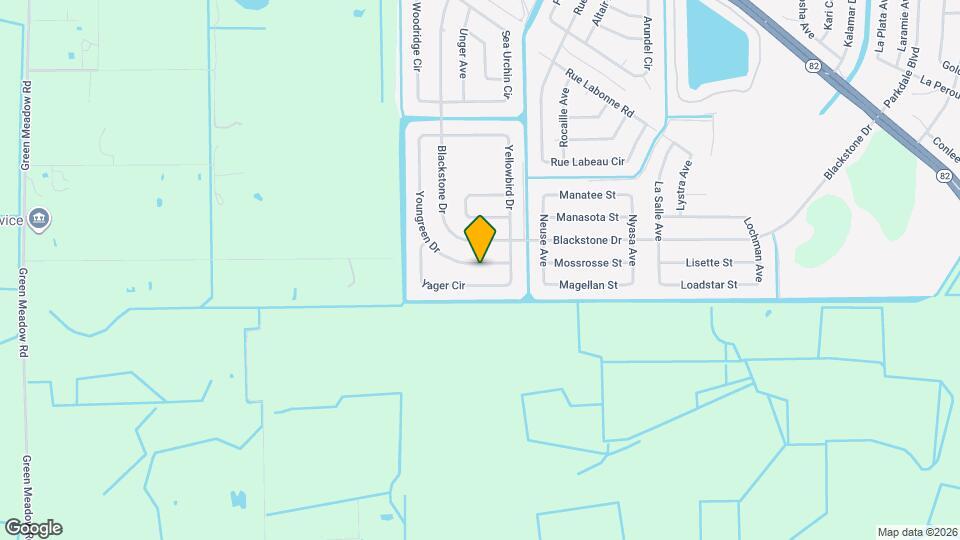 880 Youngreen Dr Mapa y Detalles de la Ubicación