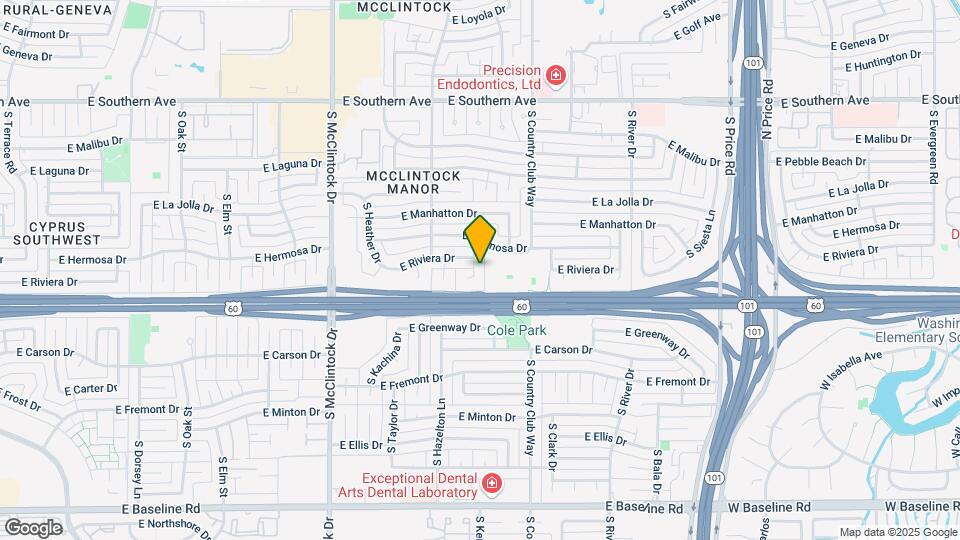 4013 S Hazelton Ln, Unit 404 Mapa y Detalles de la Ubicación