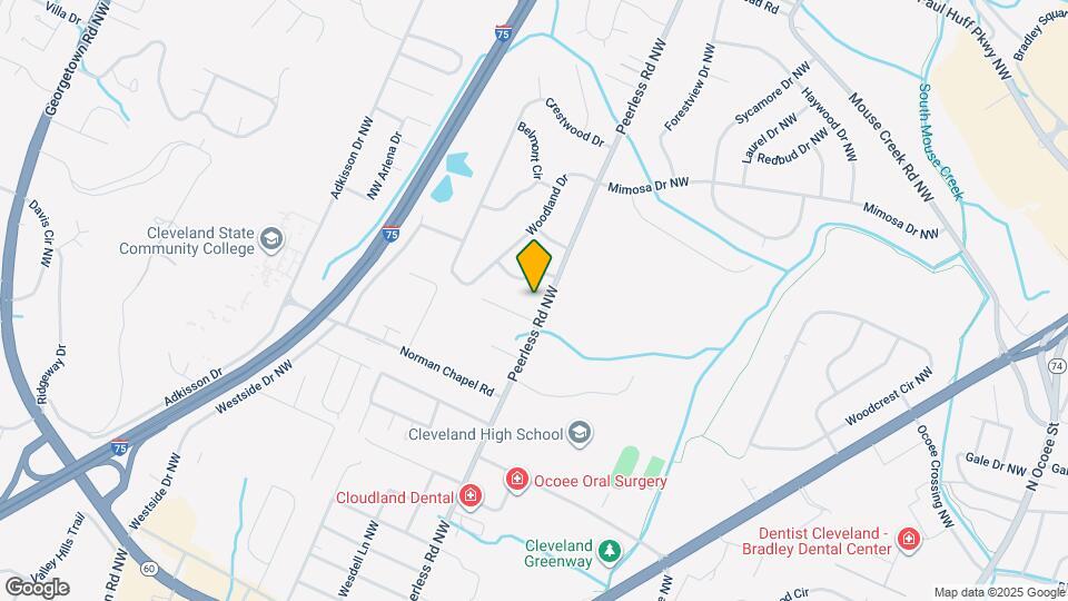 3505 Peerless Rd NW Map and Location Details