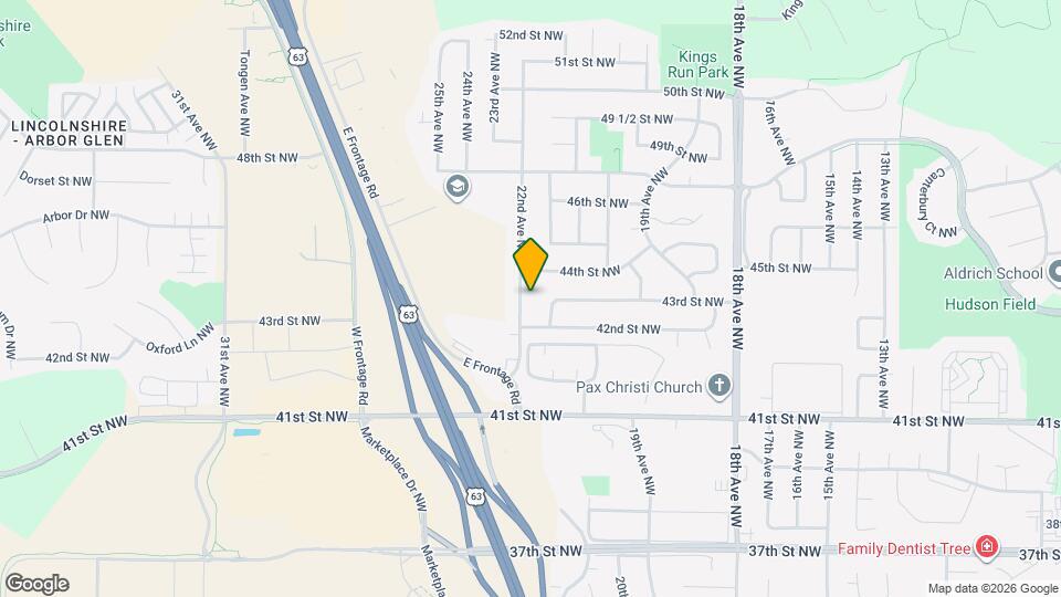 4302 22nd Ave NW Map and Location Details