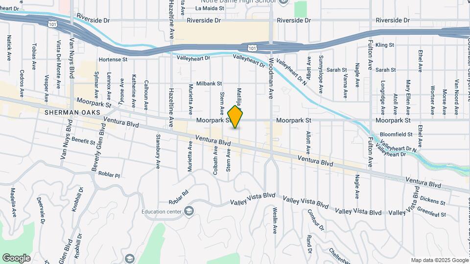 4321 Matilija Ave, Unit 9 Map and Location Details