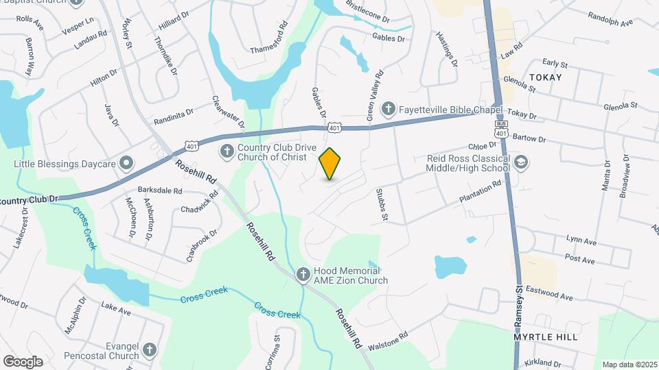 458 Valmont Ave Map and Location Details