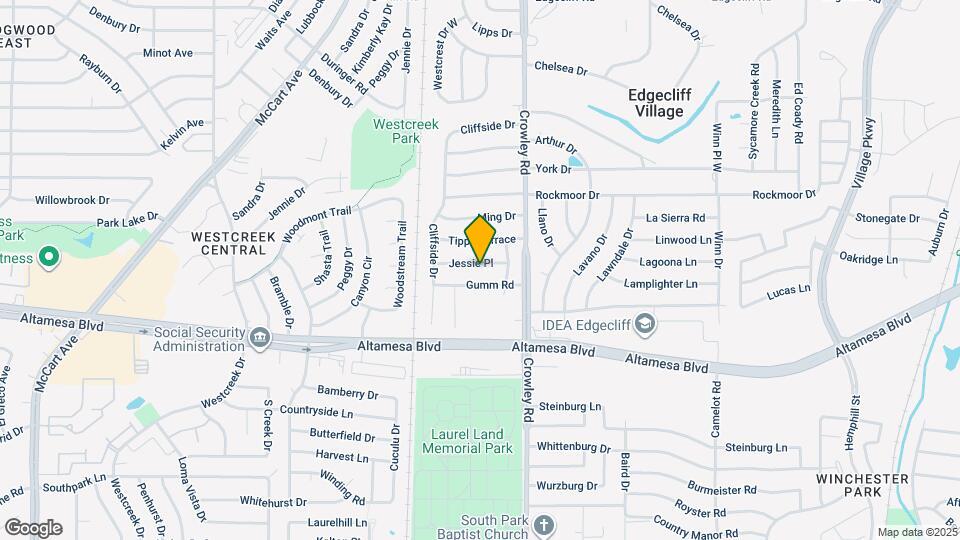 2017 Jessie Pl Map and Location Details