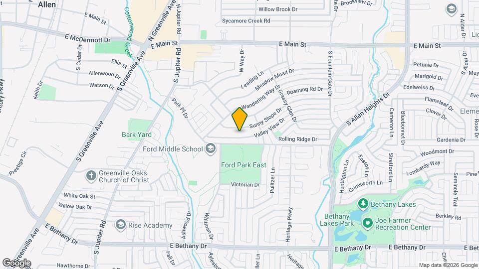 631 Valley View Dr Map and Location Details