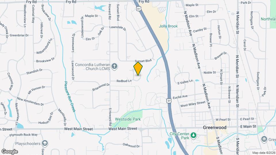 372 Redbud Pl Map and Location Details