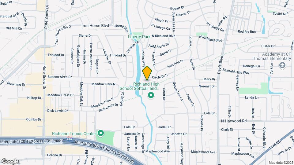 5501 Wynwood Dr Map and Location Details