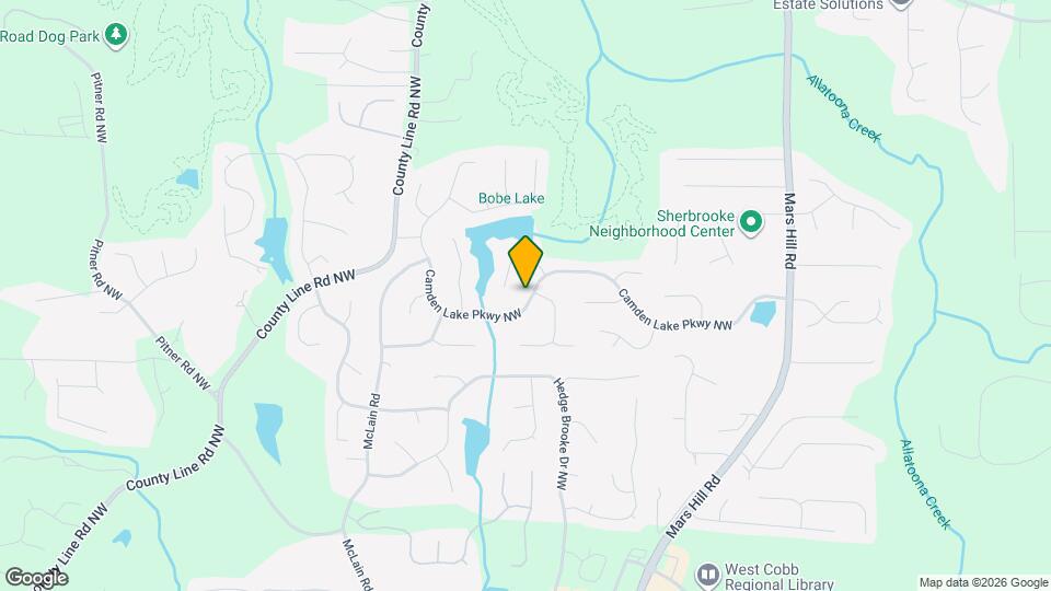 5224 Camden Lake Pkwy NW Map and Location Details