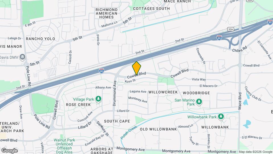 3455 Koso St Map and Location Details