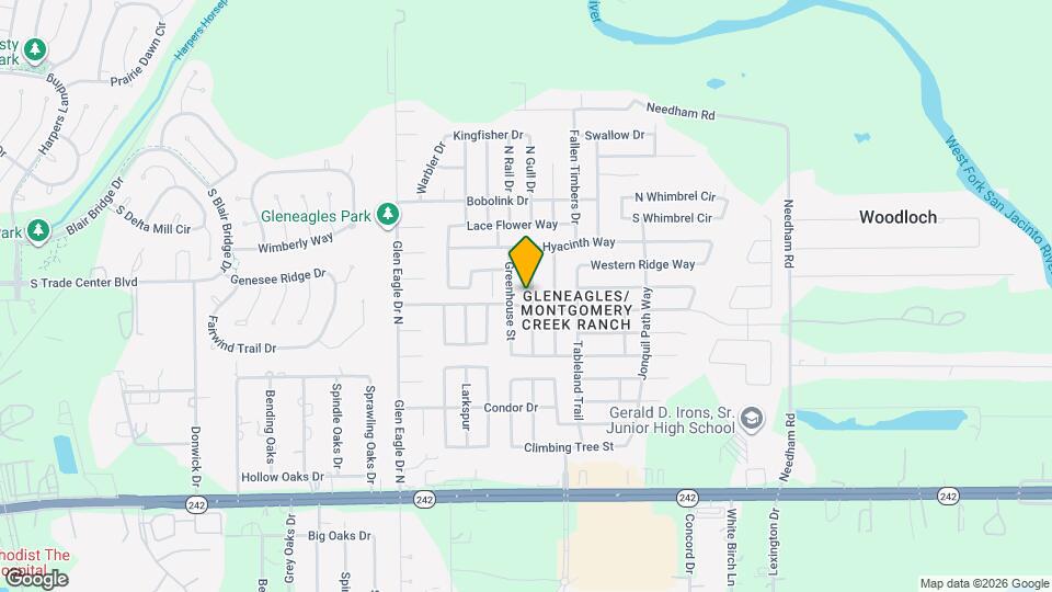 16842 Blackberry Lily Ln Mapa y Detalles de la Ubicación