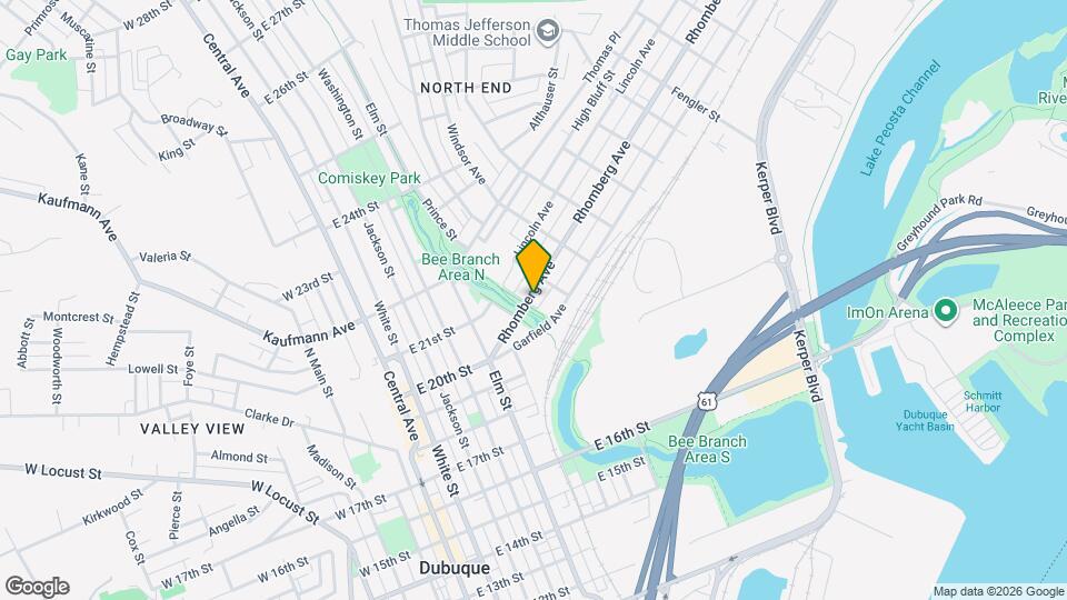 518 Rhomberg Ave, Unit 2 Map and Location Details