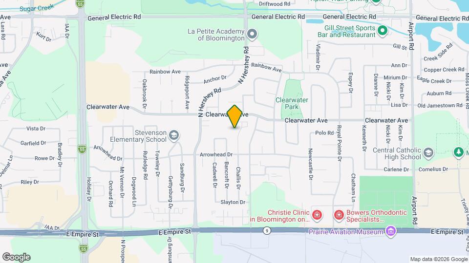 1408 Challis Dr Map and Location Details