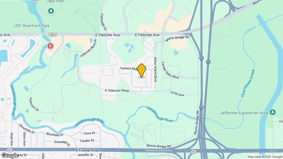 8010 Terrace Arbor Ct Map and Location Details