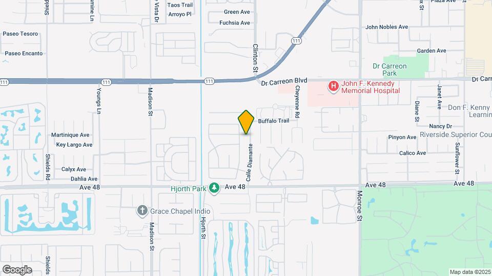 47537 Calle Diamante Map and Location Details